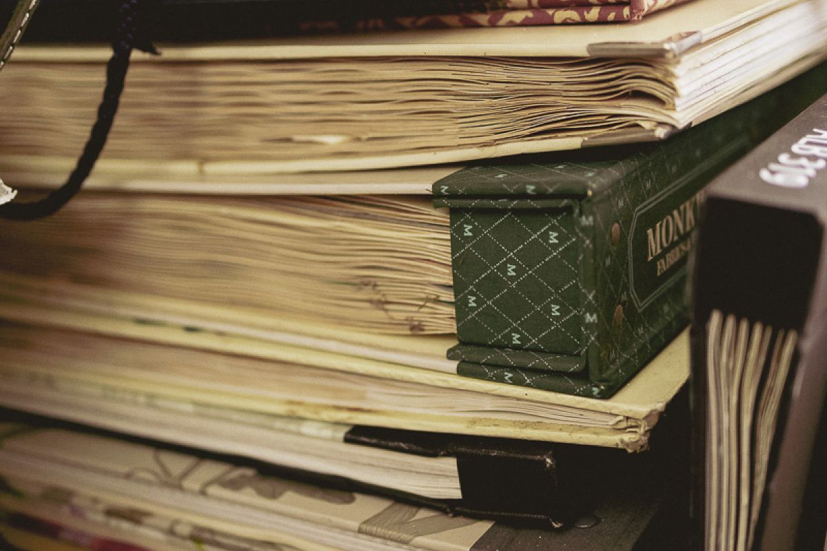 Interior sample books from the archives
